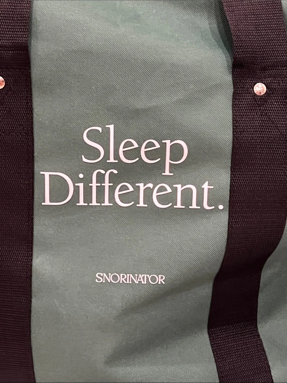 The Snorinator® Pillow, Travel Bag and Two Pillowcases